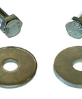 Badass Go Kart Clutch Bolt Kit Featuring Precision Metric M8 And Five Sixteenths Inch Drive Fasteners Paired With Rugged Lock Washers, screws, washers, and fasteners for clutch replacement.