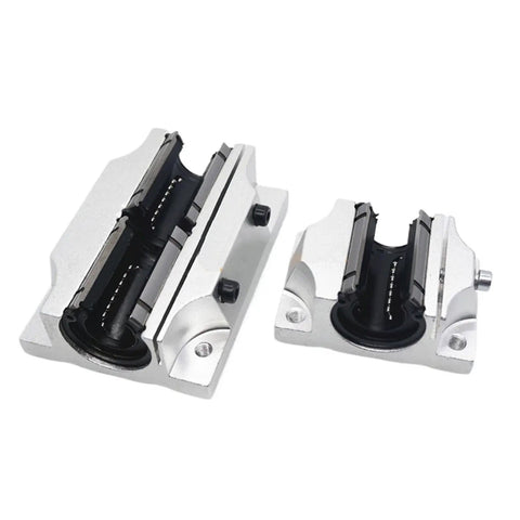 Pro Grade TBR Linear Slide Bearings For Heavy Duty Equipment Featuring Rock Solid Flange Blocks That Lock Shafts Tight For High Performance Without Wear Over Time Versus Cheap Parts That Break Easily Under Load At The Job Site, TBR16LUU