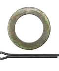 Complete Rear Wheel Bearing Seal And Gasket Kit For Import Vehicles Built Tough For Rough Roads Dead On Oem Fit Drop In Direct Replacement Single Side Fix, includes metal washer and pin.