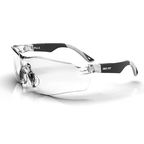 All-Day Comfort Anti-Fog Safety Glasses With 99% UV Blocking, Scratch-Resistant Lenses, Z87.1 Eye Protection, side view