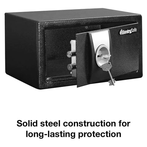 Compact Home Safe With Key Lock For Cash And Jewelry Storage In Dorms Or Offices Protect Your Passports And Important Papers In 0.35 Cubic Feet Of Secure Personal Safe For Your Pad.