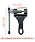 Beef Up Your Ride With This Chain Breaker Tool Kit Featuring 420 Master Link Connectors For Dirt Bikes Go Karts ATVs And More