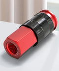12 Pack Aluminum One Quarter Inch Female AMT Universal Air Coupler Quick Connect For Air Hoses One Quarter Inch NPT Female Threads