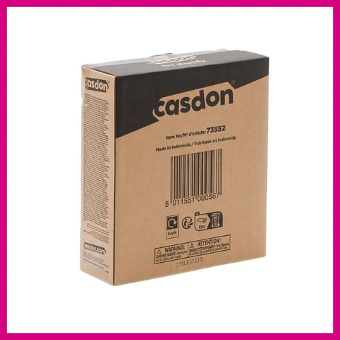 Brown packaging box for Supersonic And Corrale Deluxe Styling Set Toy Straightener And Hair Dryer With Real Function For Kids 3 And Up.