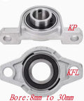 Sick Zinc Alloy Pillow Block Flange Bearing Kp Type Heavy Duty Block For Smooth Shaft Rotation In Machine Shop With 20MM Bore Match For Precise Fits While Saving You Big Time Money For Solid Work That Keeps Running Good On Heavy Loads. KP flange bearing with 20mm bore and KFL housing