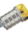 Professional Router Motor With Two And One Quarter Horsepower And Insane Torque Built Rock Solid for woodworking close-up view