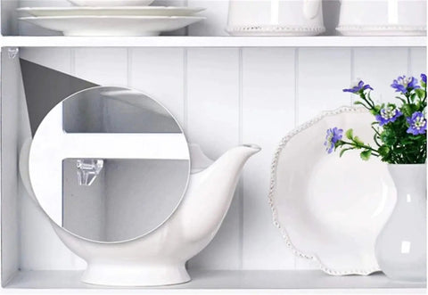 Transparent Shelf Support Pins For Cabinets And Cupboards Easy Install Lightweight Portable Heavy Duty Steel Pegs close-up