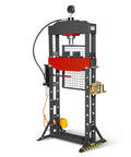 Built Tough 20 Ton H Frame Shop Press With Air And Hydraulic Power, Fully Welded Steel Frame, Safety Guard, Foot Pedal Control, And Movable Ram Head For Easy, Precise Pressing HSP20 front view