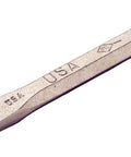Non Sparking Chisel With Hand Grip, One Quarter Inch Tip, Five And A Quarter Inch Length, Non Magnetic And Corrosion Resistant, Beryllium Free.