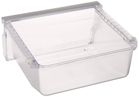 Right Veggie Drawer Assembly Case DA97-13841B OEM Replacement Part For Refrigerators, Fits Tons Of Models, transparent bin.