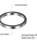 6706-2RS Deep Groove Ball Bearings, 4 Pack, 30x37x4mm double rubber sealed chrome steel for DIY projects, smooth and durable.