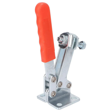 Heavy Duty Pro Grade Toggle Clamp 500kg Clamping Force, Horizontal One Hand Quick Release for Welding, Equipment Installation