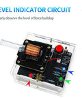 Hands On Soldering Practice Kit For Teens And Kids With Electric Magnetic Transmitter Educational Electronics Kit Mini DIY Shooting Game Toy Gift For Boys And Girls showing level indicator circuit