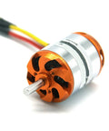 Heavy Duty 3548 Brushless Motor For Fpv Racers And Quadcopters With 790Kv 900Kv Or 1100Kv Specs, detailed view showing wires, lightweight chassis.