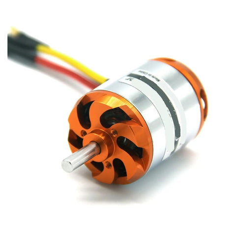 Heavy Duty 3548 Brushless Motor For Fpv Racers And Quadcopters With 790Kv 900Kv Or 1100Kv Specs, detailed view showing wires, lightweight chassis.