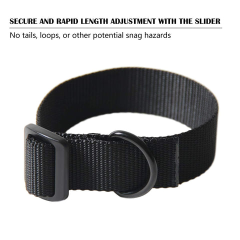 Heavy Duty Adjustable Rifle Sling 1.25 Inch Nylon Strap With D Ring Loop For Hunting 2 Pack Tactical Gun Sling Easy Quick Setup