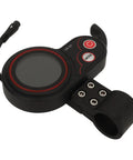 Electric Scooter LCD Display Panel with USB Port and 6 Pin Connector Replacement Thumb Throttle Controller Waterproof ABS Dashboard