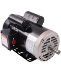 Beefy 5HP 230V Single Phase Electric Motor 3450 RPM 145T Frame Replacement For Industrial Equipment Built To Last Compatible With Weg