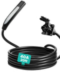 Rock Solid EV Charger Extension Cable With J1772 To Tesla Adapter For Smooth Level Two Charging 40 Amp 20 Foot Electric Vehicle Power Cord on display