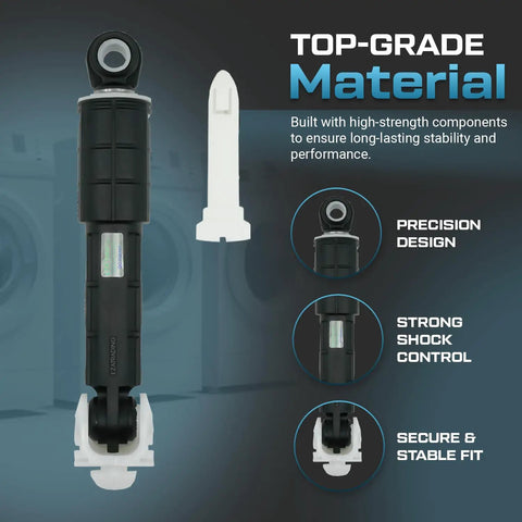 Top-grade materials of Washer Shock Absorber Replacement For GE General Electric And Kenmore Washers Direct Fit No Hassle
