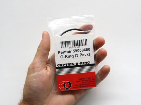 Replacement O Ring For Pool And Spa Filters 59000600 R0792000 three-pack EPDM O-ring in bag, hand held