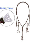 Waterfowl Game Carrier With Paracord Drop Ring System For Ducks And Geese 12 Drops Slip Knot Carry Tote detail of cords