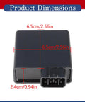 Ignition CDI Box Replacement For Suzuki Z250 LTZ250 2004 2009 Quad ATV Compatible with 32900 05G10 black dimensions