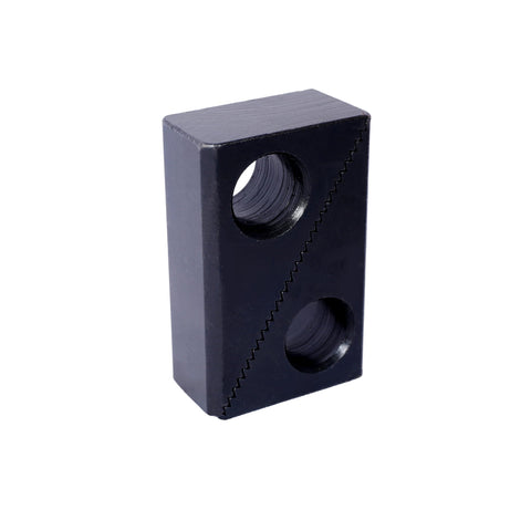 Rectangular component of 58 Piece T Slot Clamping Kit For Milling Machining Includes T Slot Cleaner And Tightening Wrench Five Eighths Inch