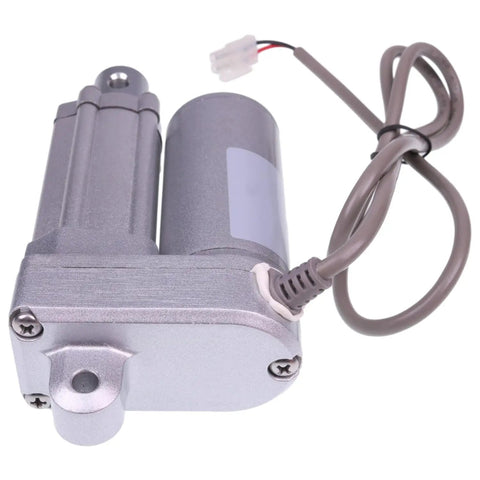 Beefy 12V 150 Lbs Electric Linear Actuator 1 Inch Stroke PA 14 1 150 with power cables for DIY automation projects