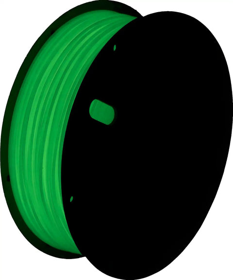 Glow In The Dark PLA 3D Printing Filament With Fire Neon Green Hues For Festival Nights And Backyard Hangouts Features A Dope Charge Formula That Absorbs Sunlight Then Totally Lights Up Your Late Night Creations After Dark