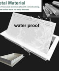 Galvanized Steel Attic Access Panel With Smooth Flush Door For Drywall Ceilings And Walls Sweet Fit Plumbing Service Cover Plate 22 By 36 Inches showing waterproof features and design.