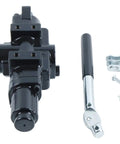 3 Position 4 Way Heavy Duty Pro Grade Hydraulic Directional Control Valve C908 0C000908 with lever and parts visible