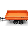 2 Ton Hydraulic Dump Cart With Tail Light For Farm And Garden Beefed Up Heavy Duty Dump Dumper Trailer Mechanical Trailer DT4X8 Model