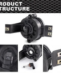Beef Up Your Dodge Ram With LED Fog Lights 2002 To 2008 For Ram 1500 And 2003 To 2009 For Ram 2500 3500 Left Right Fit polycarbonate housing