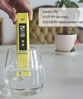 Digital pH Meter For Water With ATC Auto Temperature Compensation 0.01 pH Resolution 0 To 16 pH Range Fast Tester in glass