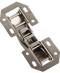 10 Pack No Drill Hidden Cabinet Hinges For Cabinets, Cupboards, And Wardrobes, Durable Cold Steel Folded Door Hinge System