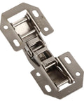 No Drill Cabinet Door Hinges Set for Easy Corner Install, Rustproof Cold Rolled Steel, 50,000 Cycles Tested, close-up view