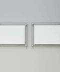 Wall display with Half Inch Diameter Two Inch Stainless Steel Standoff Screws For Wall Mount Sign Holders Elevating Acrylic Signage Ten Pieces