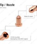 Copper tip for Electrode And Tip Nozzle Replacement Kit For Airforce 27i 40i Plasma Cutter XT30R XT40R Torch 30A 770796