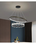 Modern Nordic LED Pendant Light Featuring A Smooth Chill Glow Acrylic Shade With An Easy Peasy Dimmable Remote from above.