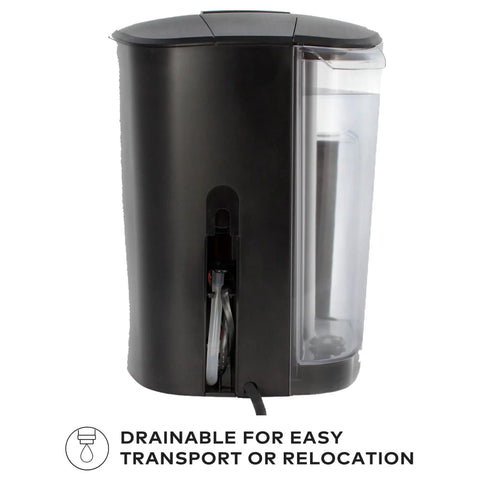 Side view of Office Ready Single Serve Coffee Maker For Small Teams With 96 Oz Water Reservoir Brews Hot Or Over Ice In Under A Minute 225 Plus K Cup Varieties From 35 Brands
