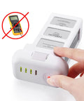Phantom 3 Replacement Intelligent Flight Battery Two Pack 15.2V 4480mAh 68Wh Extended Power for DJI Phantom 3 with hand pressing button