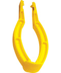 Heavy Duty Spark Plug Wire Pliers For Safe Removal, yellow insulated plastic tool for automotive wire extraction.