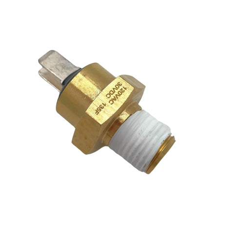 Replacement High Limit Switch 42001-0063S For Pool And Spa Heaters with brass housing and plug and play safety switch