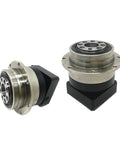 Dead Nuts Accurate Helical Gear Planetary Gearbox With Sturdy Flange Output Reducer, metallic design, compact size for reliable operation.