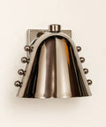 Modern Adjustable Chrome Wall Sconce Polished Metal E26 Modern Adjustable chrome wall sconce with polished metal shade.