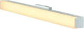 Procyon 24 Inch Integrated AC LED Bathroom Vanity Light Fixture In Silver Sleek Dimmable Ambient Fixture With ADA Compliance Dimmer Not Included