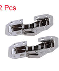 Two pieces of One To Ten Pack Cabinet Hinges 90 Degree Three Quarter Inch No Drilling Cupboard Door Hydraulic Hinges Soft Close Screws Included Durable Hardware Kit For Cabinets And Drawers