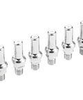 20 Pcs Plasma Cutter Electrode Tips 1.0mm 52582 and Nozzles 51313 Replacement Kit for IPT 60 PT 60 IPT 40 PT40 Plasma Cutting Torch Beefy Durable High Performance Parts, 1.0mm electrodes
