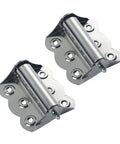 Stainless Steel Butterfly Hinge Set With Automatic Closing Flush Mount No Fuss Rustproof Spring Cabinet Door And Window Hardware